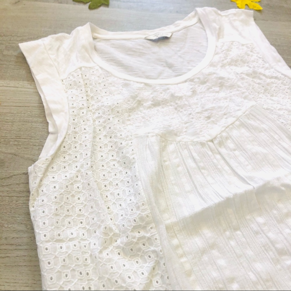 Lucky Brand Textured Blouse - Picture 3 of 6